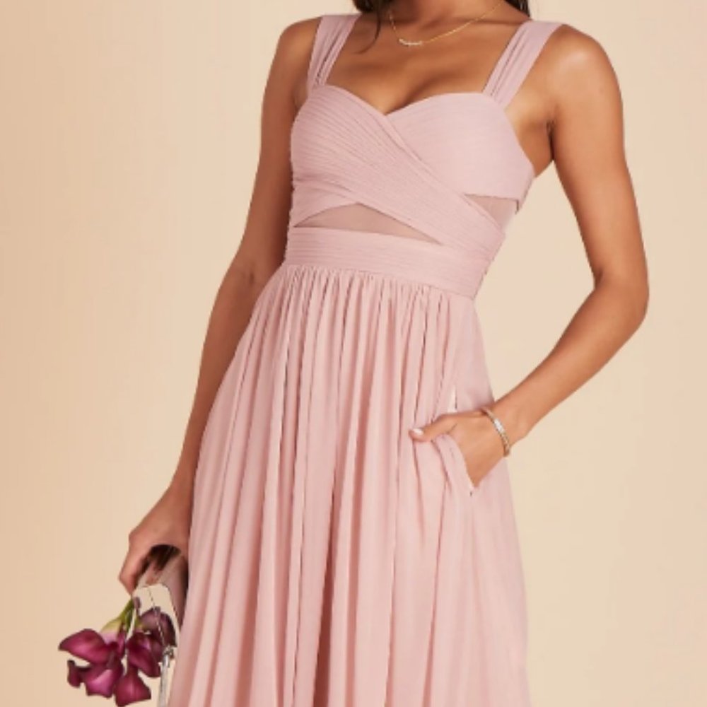 Birdy Grey ELYSE DRESS - DUSTY ROSE - Medium